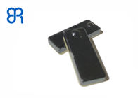 Ceramiczna antymetalowa twarda etykieta RFID Mały rozmiar Czarny Wysoka czułość -17dBm
